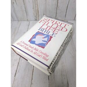 Spirit Filled Life Bible NKJV Personal Study‎ Bible Hardcover 1991 Nelson